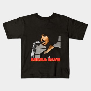 Angela Davis Kids T-Shirt